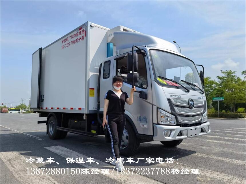 柳州市小型东风品牌3米5冷冻车 