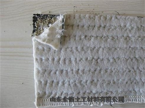 200丝厚黑膜资阳国标复合防水毯4200克膨润土毯