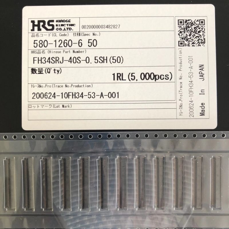 花都区广濑HRS连接器FH34SRJ-10S-0.5SH(50)